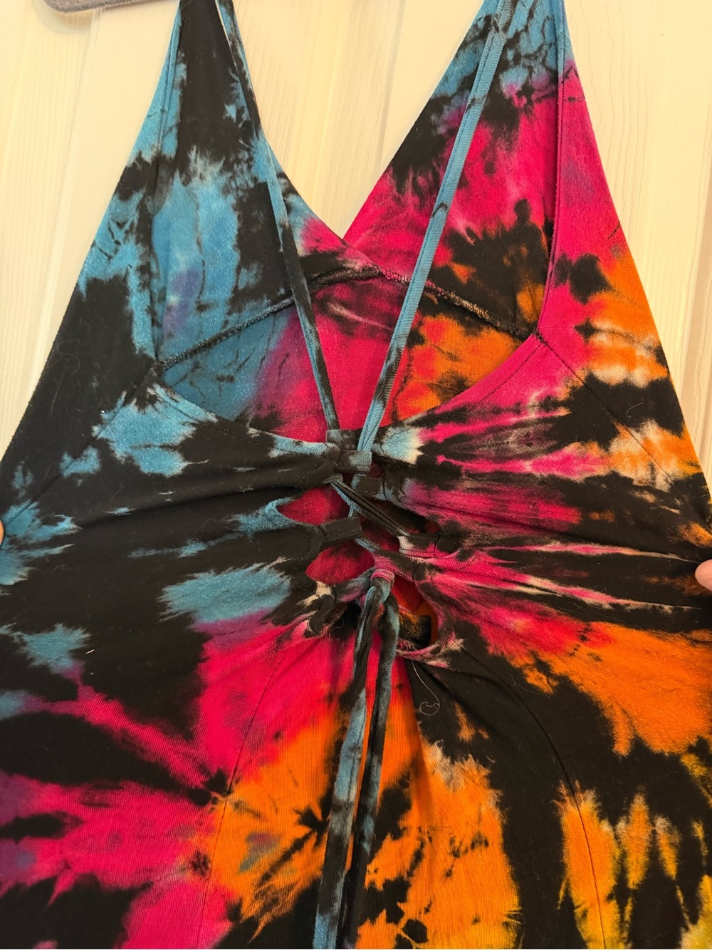 Tie-Dye Spaghetti Strap Dress - Picture 4 of 6